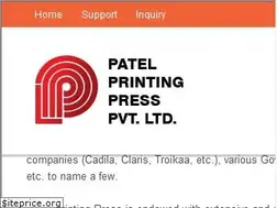 Sites similar to patelprinting.in