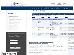 Sites similar to patent-information.de