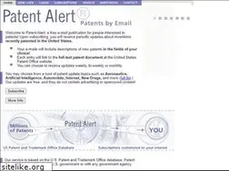Sites similar to patentalert.com