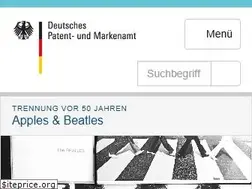 Sites similar to patentamt.de