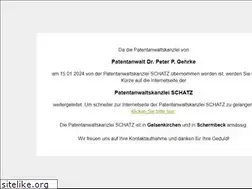 Sites similar to patentanwalt-gehrke.de