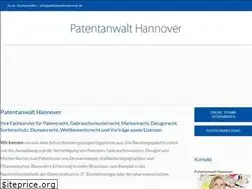 Sites similar to patentanwalt-hannover.de