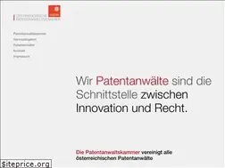 Sites similar to patentanwalt.at