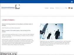 Sites similar to patentanwalt.de