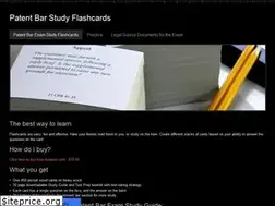 Sites similar to patentbarflashcards.com