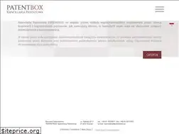 Sites similar to patentbox.pl