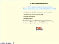 Sites similar to patente-recherchieren.de