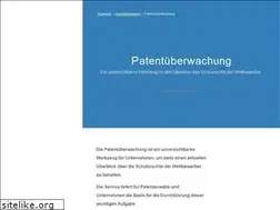 Sites similar to patentinformationen.de