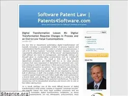 Sites similar to patents4software.com