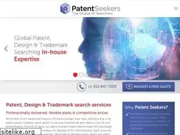 Sites similar to patentseekers.com