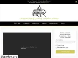 Sites similar to pathofsincerity.com