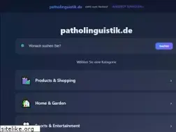 Sites similar to patholinguistik.de