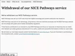 Sites similar to pathways.nice.org.uk
