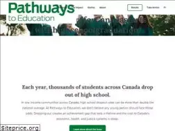 Sites similar to pathwaystoeducation.ca