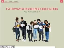Sites similar to pathwaystogreenschools.org