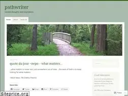 Sites similar to pathwriter.wordpress.com