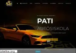 Sites similar to patiautosiskola.hu