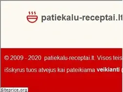 Sites similar to patiekalu-receptai.lt