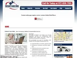 Sites similar to patientcareride.com