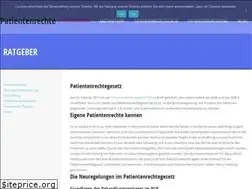 Sites similar to patienten-rechte-gesetz.de