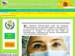 Sites similar to patienten-verband.de