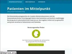Sites similar to patientenberatung-der-zahnaerzte.de