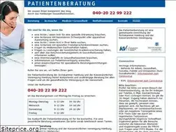 Sites similar to patientenberatung-hamburg.de