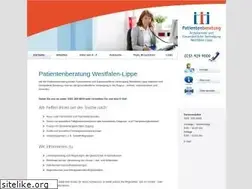 Sites similar to patientenberatung-wl.de