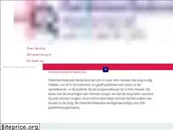Sites similar to patientenfederatie.nl
