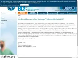 Sites similar to patientensicherheit-ains.de