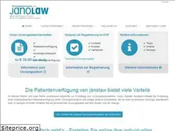 Sites similar to patientenverfuegung-janolaw.de