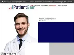 Sites similar to patientgain.com