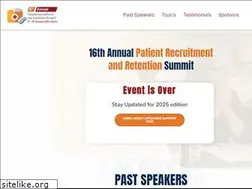 Sites similar to patientrecruitmentsummit.com