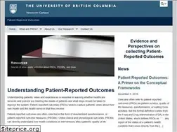 Sites similar to patientreportedoutcomes.ca