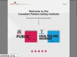 Sites similar to patientsafetyinstitute.ca