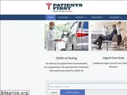 Sites similar to patientsfirst.com