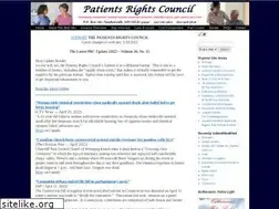 Sites similar to patientsrightscouncil.org