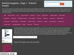 Sites similar to patientsupply.net
