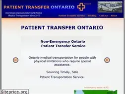 Sites similar to patienttransferontario.ca