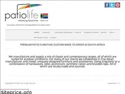 Sites similar to patio-life.co.za