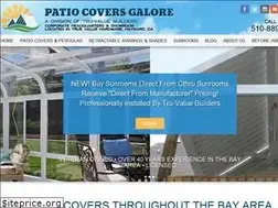 Sites similar to patiocoversgalore.com
