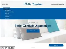 Sites similar to patiogardensapts.com