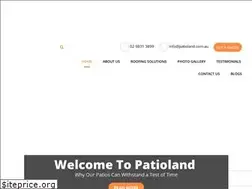 Sites similar to patioland.com.au