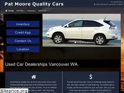 Sites similar to patmoorequalitycars.com