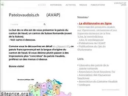 Sites similar to patoisvaudois.ch