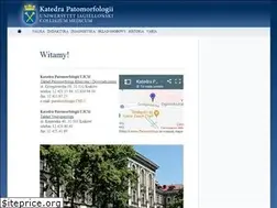 Sites similar to patomorfologia-cmuj.pl