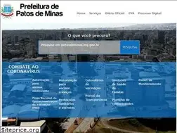 Sites similar to patosdeminas.mg.gov.br