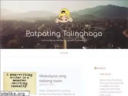 Sites similar to patpatingtalinghaga.wordpress.com