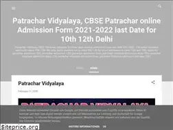 Sites similar to patrachar-admission.blogspot.com