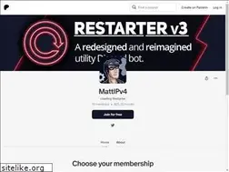 Sites similar to patreon.mattcowley.co.uk